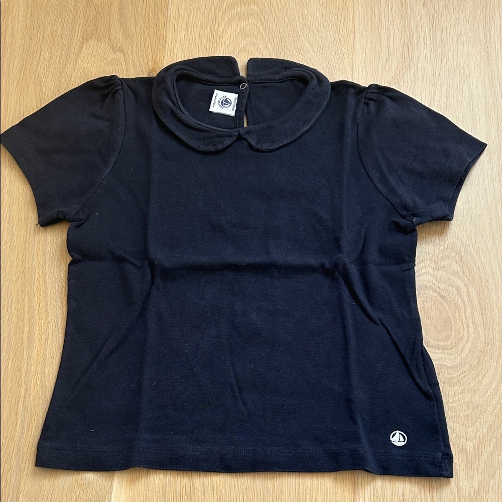 Petit Bateau Navy Short Sleeve Tee